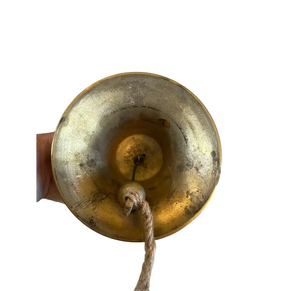 Vintage Brass Bell H6”